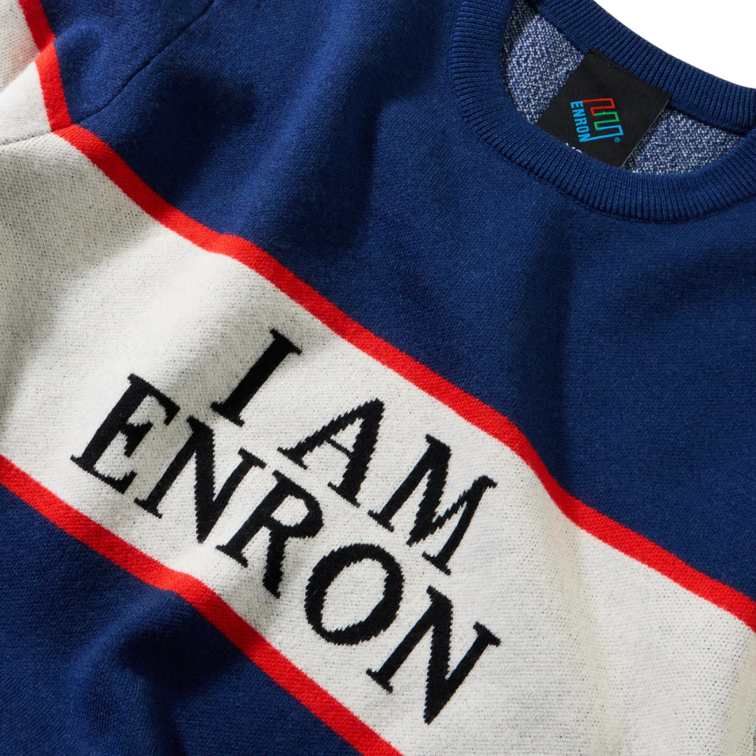 I Am Enron Sweater - Navy - Image 3